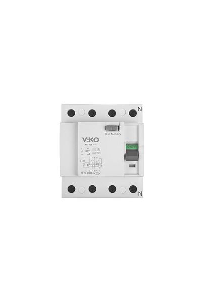 Tamer Elektrik Viko 4x40 Ampere 300ma Three Phase Residual Current Relay Vtr4-40300