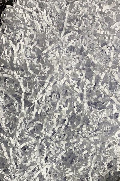 Verahed 1000 Gr Off-White Zigzag Plush Paper - Ornamental Filling Material