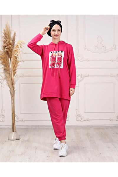 CNG MODA Set de trening și pantofi pentru femei Apricot