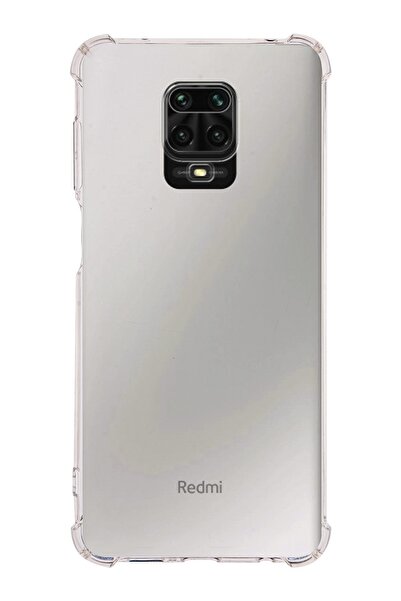 KZY İletişim Xiaomi Redmi Note 9 Pro Kapak Köşe Korumalı Airbag Antishock Şef...