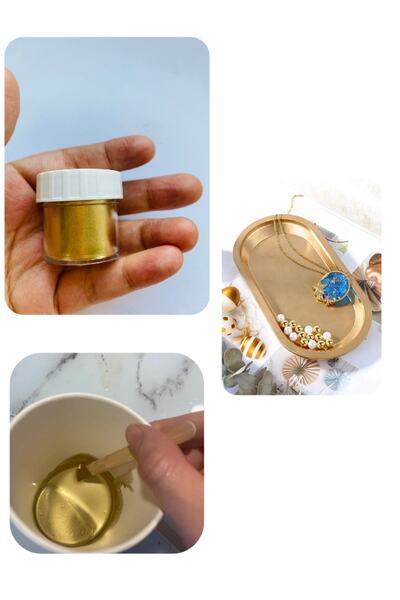 Sirius Hobi Epoksi Reçine Mum Metalik Pigmentler 10 Gr