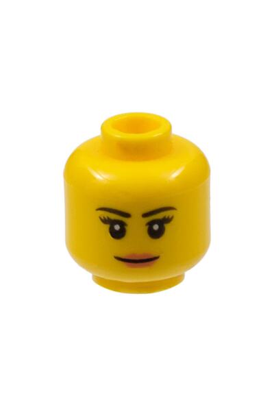 LEGO Orjinal Aksesuar Custom Minifigür Minifigure Head Sarı Kafa Güzel Genç K...