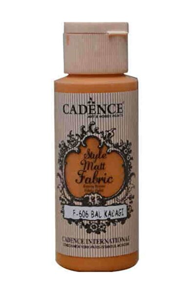 Cadence F-606 Style Matt Fabric Kumaş Boyası Balkabağı