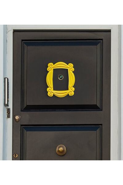 Bk Gift Gift Ahşap Friends Monica’s Kapı Süsü Çerçevesi