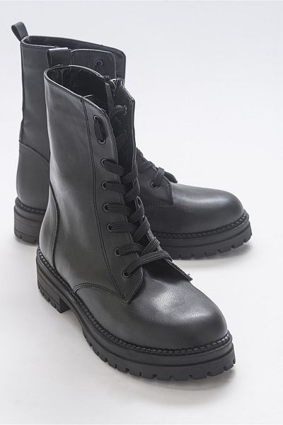 LuviShoes Dámské boty Singa Black Skin