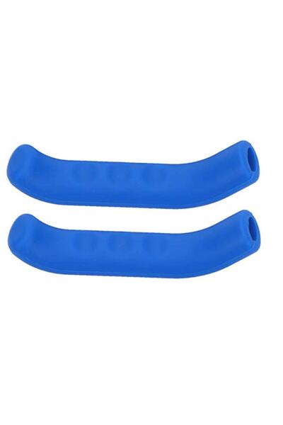 Asroya Mavi Bisiklet - Scooter Silikon Fren Kolu Koruyucu Tüm Bisikletlerle Uyumlu Bisiklet Fren Kol Koruma