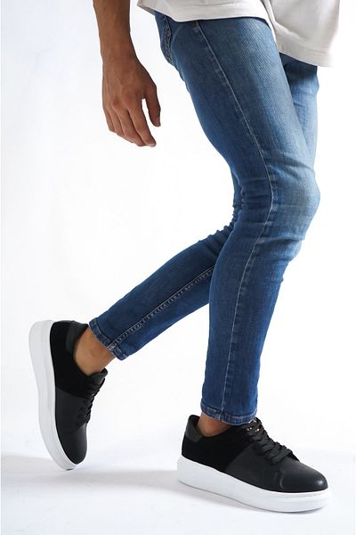 Moda Değirmeni Μαύρο - Ανδρικό Sneaker Md1137-101-0007