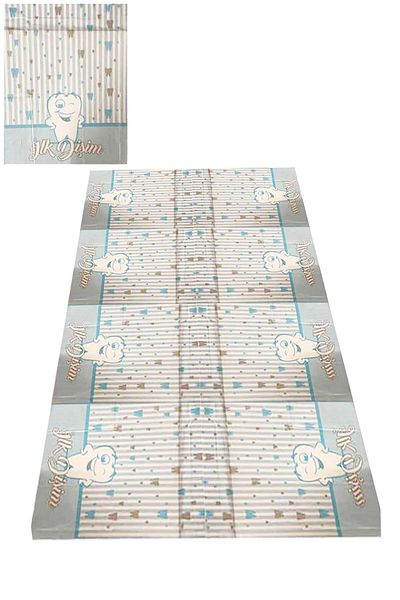 Parti dolabı Tooth Wheat My First Tooth Blue Tablecloth Tooth Mevlit Men's Party Cloths 120x180cm