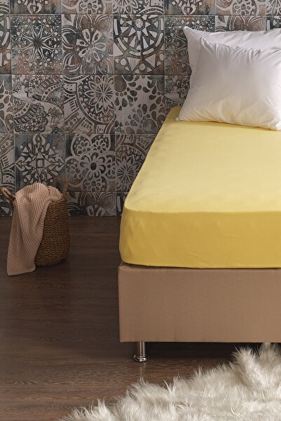 Miabella Home Single Combed Cotton Elastic Sheet |   100X200 Mattress Compatible, Soft Textured