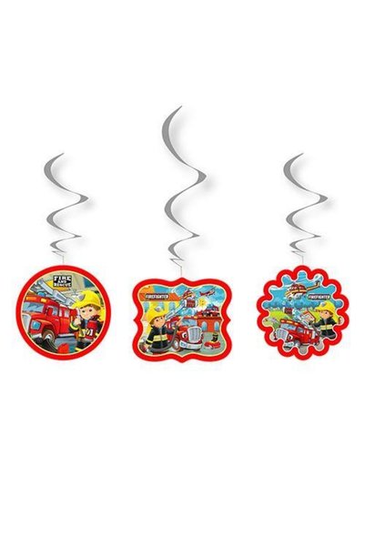 Kikajoy Firefighters Pendant Lamp Ornament