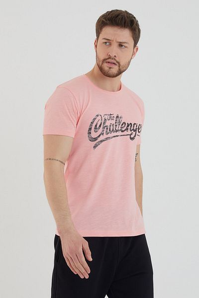 AMAZING CRASH Μπλουζάκι Unisex Slim Fit με στάμπα Crew Neck