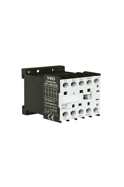 Tamer Elektrik Viko Mini Contactor 9a 230v 1no 4 Kw Vtcm-09/10/s