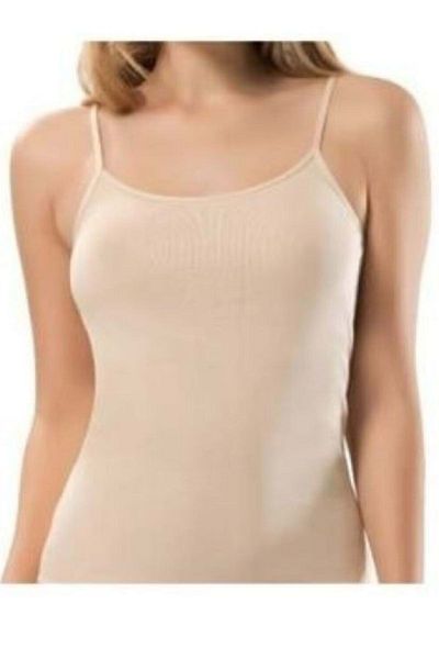 Belinay Modal Soft Γυναικείο Μπλουζάκι με ιμάντες 0821 - - Skin - M