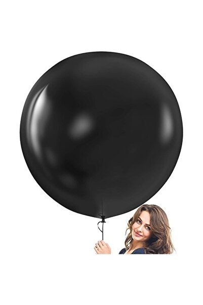 Partioutlet Siyah Jumbo Balon 24 Inç 68 cm