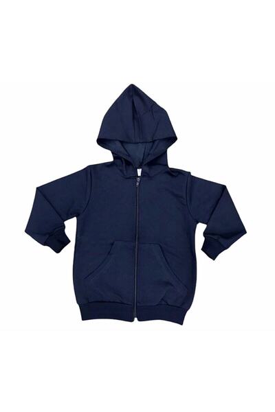 MaviMoure سترة صوفية بغطاء للرأس بسحاب للجنسين