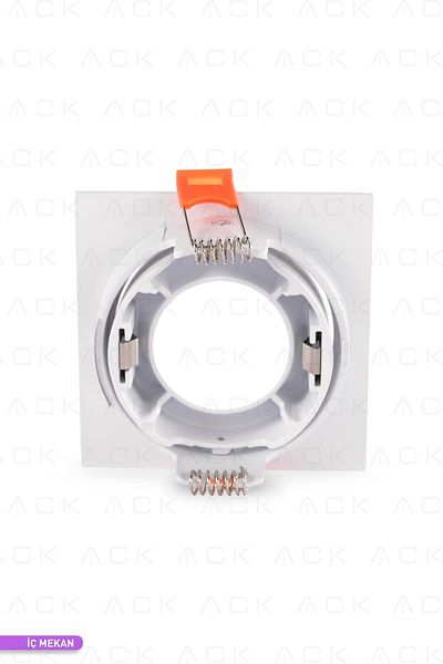ACK Terra Aluminum Modular Spotlight Fixture Square White