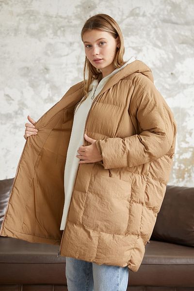Neva Style Brown Winter Jackets Styles Prices Trendyol Page 2