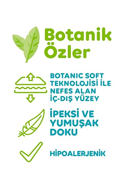 ÖNLEM Botanika 4 Numara Maxi Plus Bebek Bezi Jumbo Paket 38 Adet (9-16 Kg)