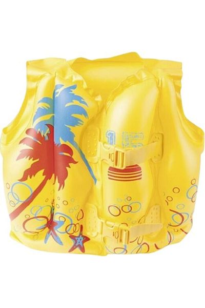 BESTWAY 32069 Tropical Patterned Swimming Sea Life Vest 3-6 Years 41x30 Cm / 16"x12