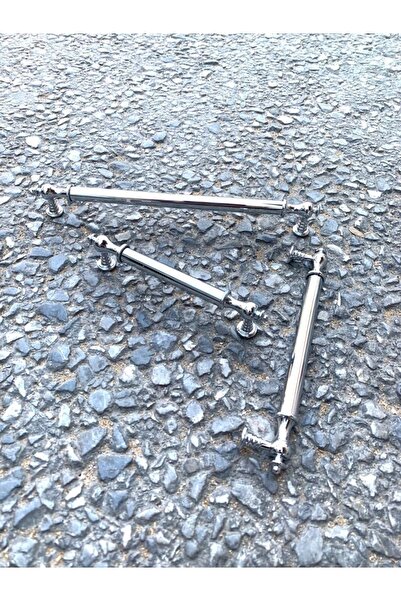 ARON Berra 224 Glossy Chrome Handle Tv Unit Bedroom Cloakroom Drawer Kitchen Cabinet Door Handle 224mm