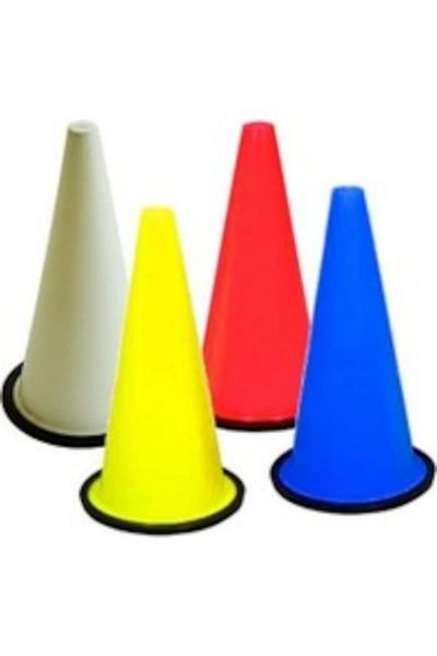 emre spor Training Funnel 40 Cm with Rubber Base 10 Pieces