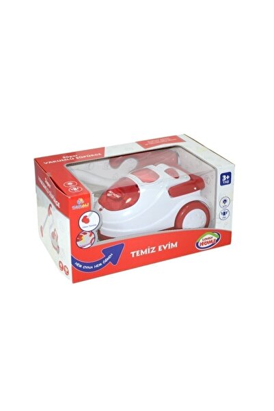 Genel Markalar Can Ali Toy's Büyük Boy Pilli Oyuncak Yeşil Elektirikli Süpürge 35cm