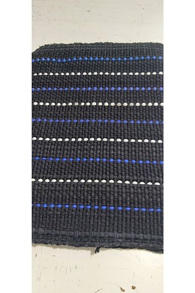 Taşkın Home Car Seat Rug Seat Cover Lace Cushion Rug Hand Woven Front 2 Pieces + Rear 1 Piece