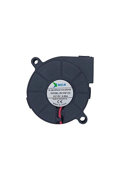 XMER 50x50x15mm Salyangoz 12v 0.10a 2p Fan