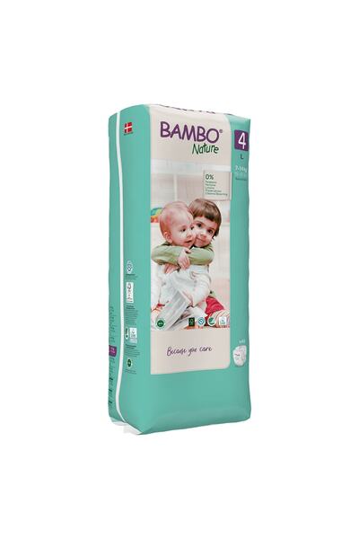 Bambo Nature No4 Tall Ecological Baby Diapers
