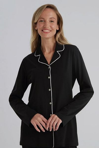 Eros 31800 Set pijama cămașă cu mânecă lungă pentru femei