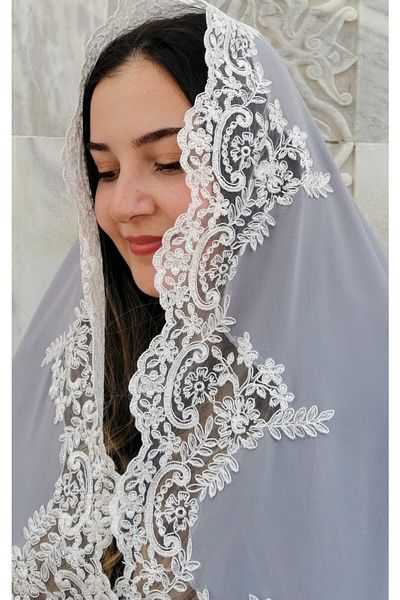 Lady Rio Mevlut Blanket, Mawlid Blanket, Mawlid Shawl, Mawlid Shawl, Baby Mevlid, Special Day Shawl, French Lace Shawl