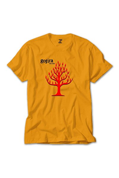 Z zepplin Gojira The Link žuta majica