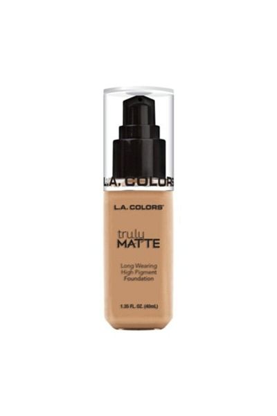 L.A Colors Liquid Formula, Truly Matte Foundation Soft Beige