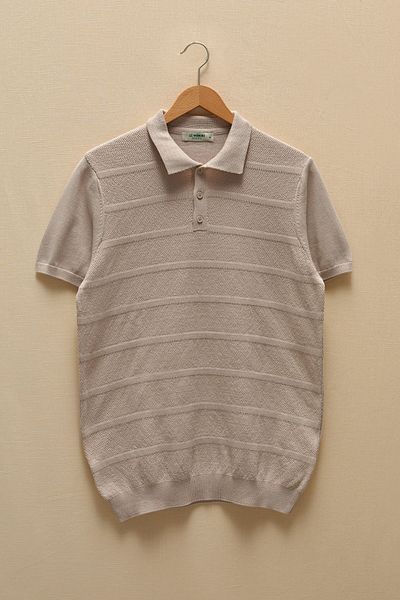 LC Waikiki Men's Light Gray Classic Sweater
