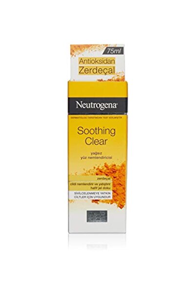 Neutrogena Soothing Clear Nemlendirici Krem, Zerdeçallı Formül, 75 Ml
