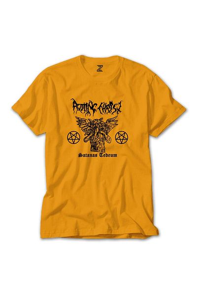Z zepplin Κίτρινο T-shirt Rotting Christ Satanas Tedeum