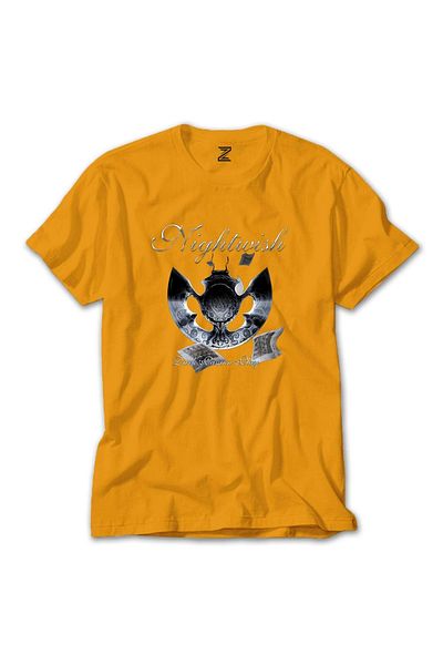 Z zepplin Κίτρινο T-shirt Nightwish Dark Passion Play