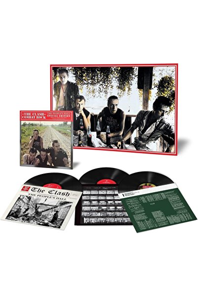 Sony Music Yabancı Plak - Clash / Combat Rock + The People's Hall (3lp S.e.)