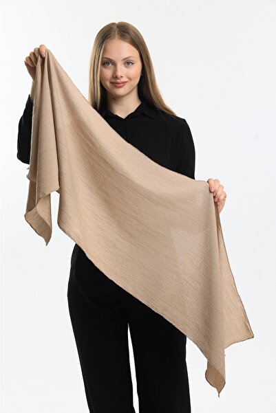 Fular Marketi Μαλακό κασκόλ Cazz (42x150 cm - Το μέγεθος είναι στενό, όχι σάλι! !! ) 1-μινκ