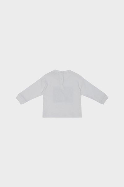 GB Baby Baby Boy White Sweatshirt 22fw0bg1441
