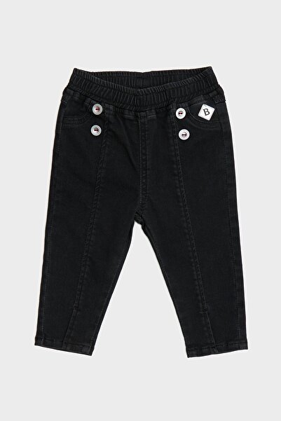 GB Baby Schwarze Hose für Babys, Mädchen, 22fw0bg2244