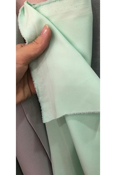 turkanlarhome Εποχιακό ύφασμα για παντελόνι Lycra (Mint)