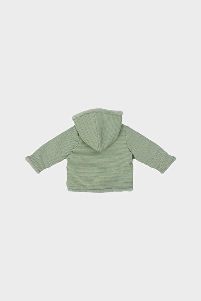 Layette Baby Girl Green Jacket 22fw0lt7702
