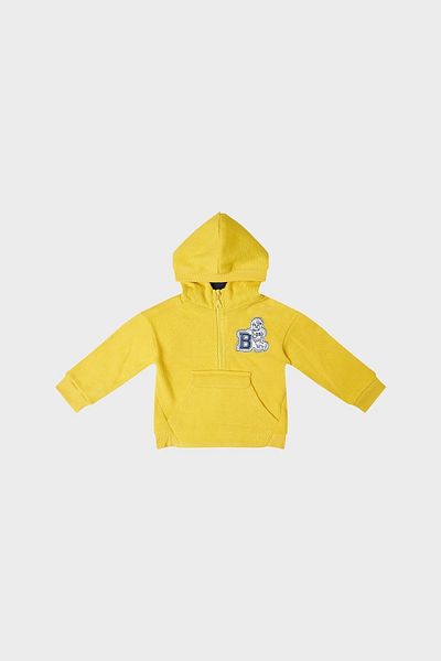 GB Baby Baby Boy Yellow Sweatshirt 22fw0bg1421