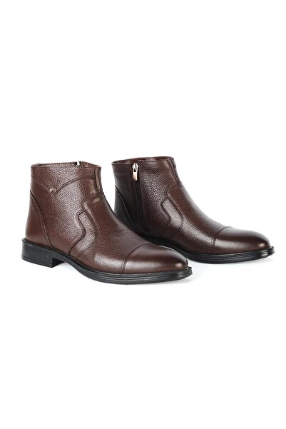 Crisso Cırısso B443 Kauçuk %100 Deri Erkek Bot Ayakkabı