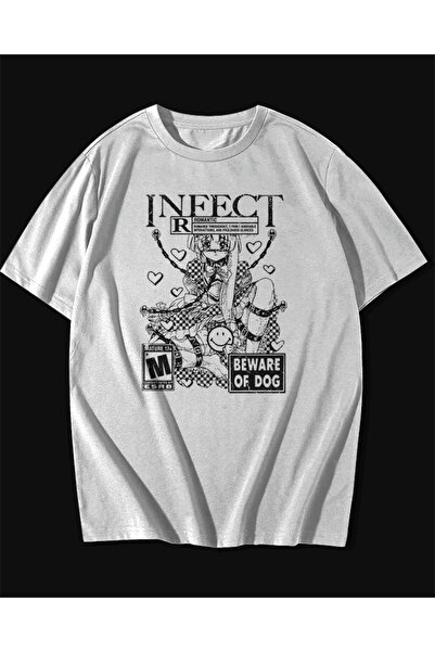 rebelberi Infectați, atenție la câinele scris Manga Anime Tematică Oversize T...