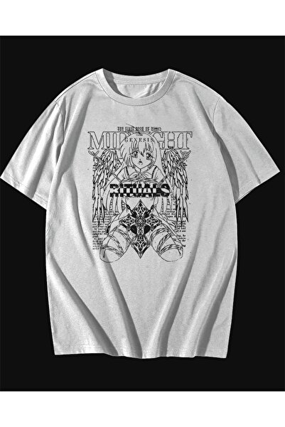 rebelberi Midnight Rituals Gexesis scris Manga Anime Tematică Oversize Tricou...