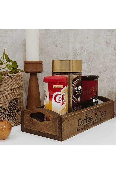 woodretro Wooden Tray, Presentation Holder, Wooden Organizer