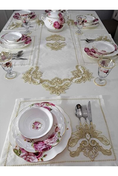 Lady Rio Amerikan Servis,supla,runner,sunum Takımı,supla Seti,amerikan Servis...