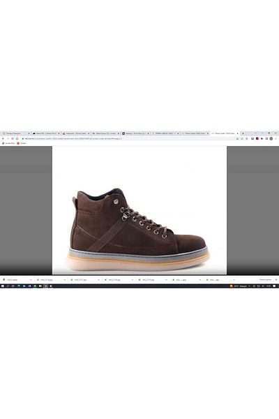 Pierre Cardin 13622 Genuine Nubuck Leather Men's Boots